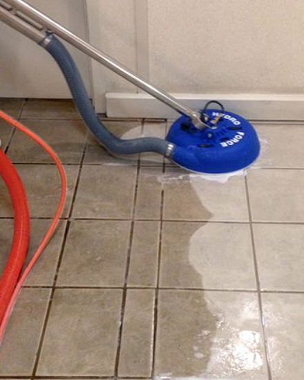 Tile Cleaning Work